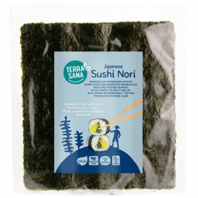 Sushi Nori Algen, geröstet (7Stk)